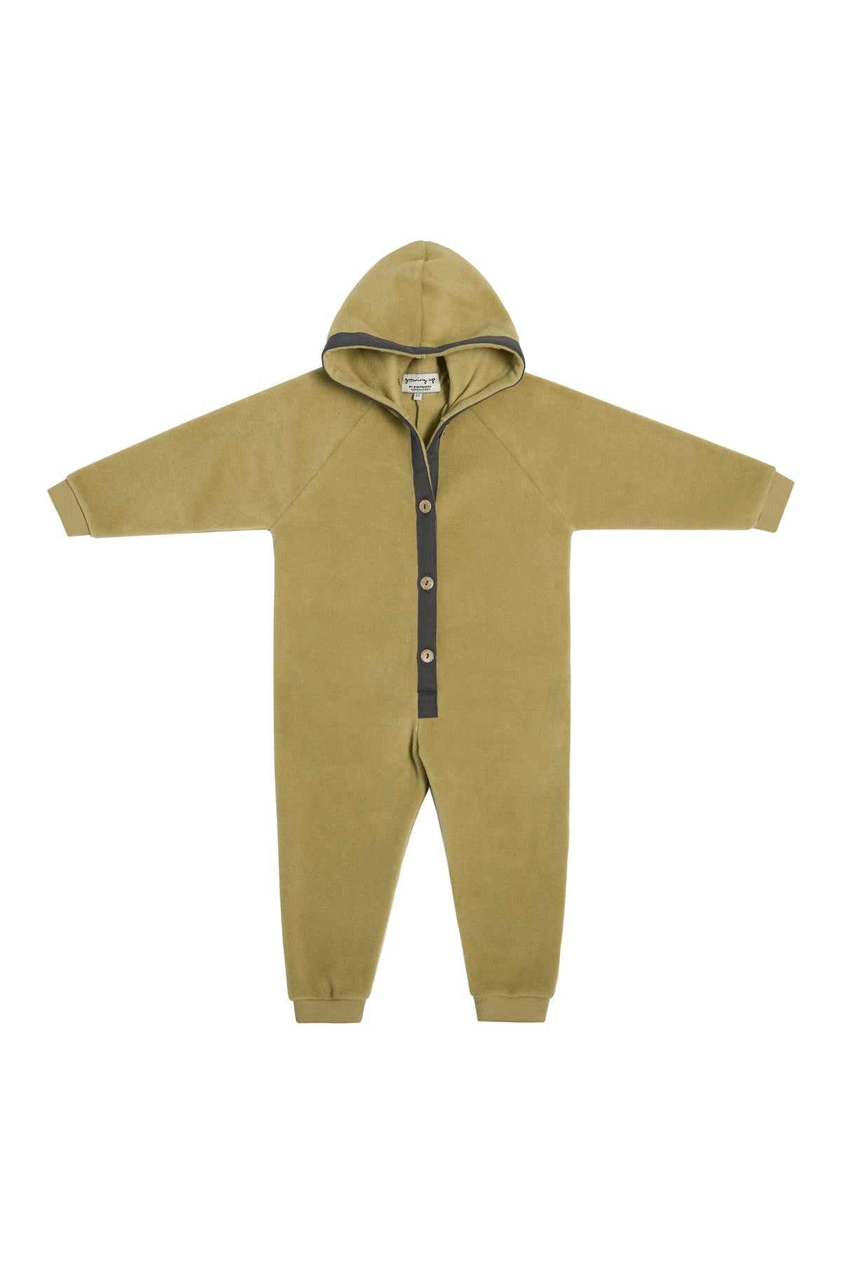 GROWING UP JUMPSUITE TODDLER - 402 GU JUMP OLIVE 655