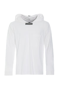 KAPUZENPULLOVER - 1054C - WHITE
