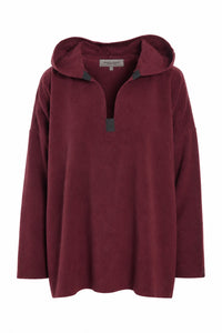KAPUZENPULLOVER - 1413 - BORDEAUX