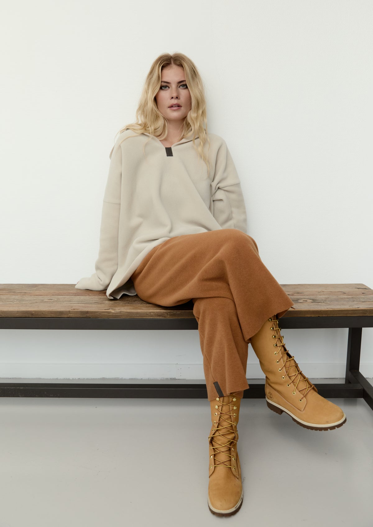 HENRIETTE STEFFENSEN COPENHAGEN KAPUZENPULLOVER - 1413 BLUSER KIT 831
