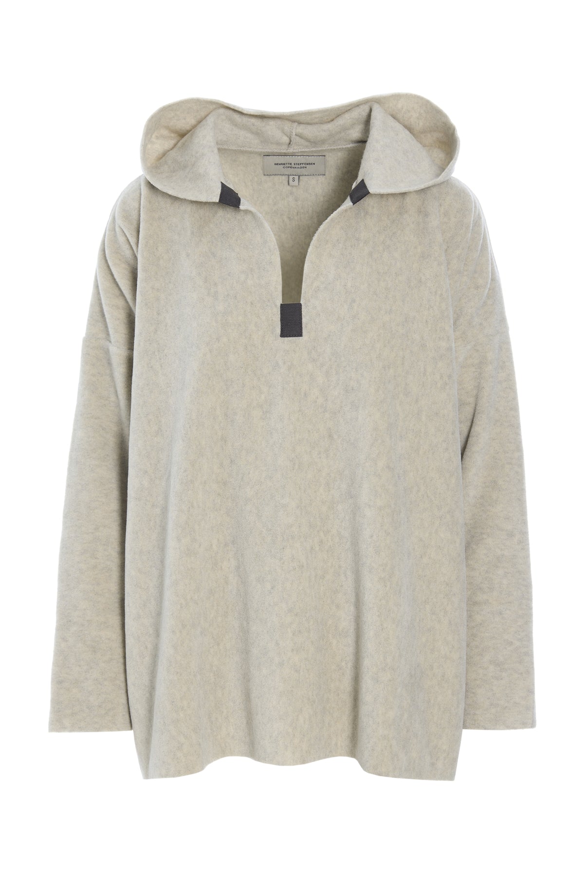 HENRIETTE STEFFENSEN COPENHAGEN KAPUZENPULLOVER - 1413 BLUSER SAND 805