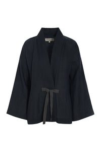 KIMONO JACKE - 87000 - BLACK