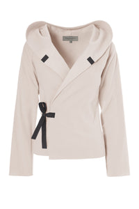 KLASSISCHE FLEECE WICKEL CARDIGAN - 1009 - SOFT ROSE