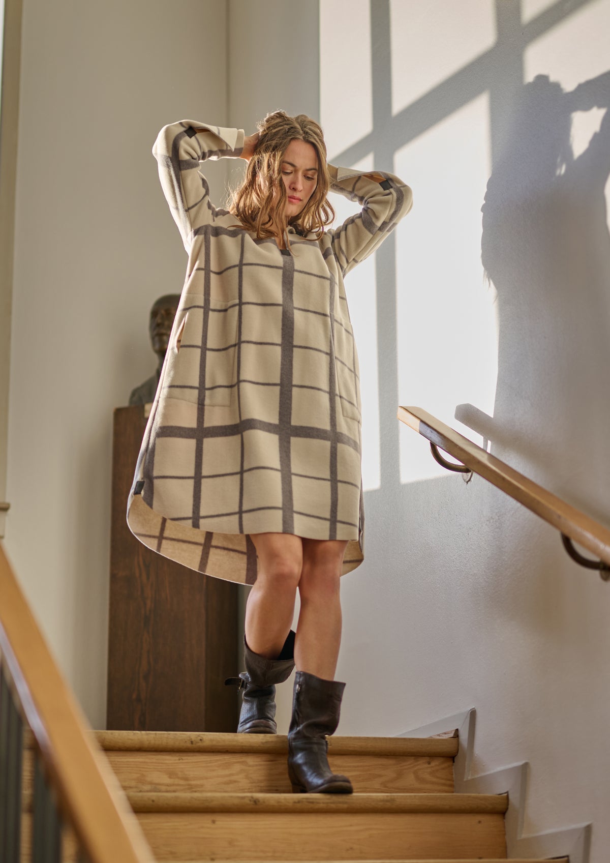 HENRIETTE STEFFENSEN COPENHAGEN KLEID - 3250P KJOLER CLAN PRINT KIT 780