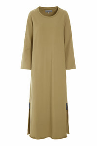 LANGARM KLEID - 73009 - OLIVE