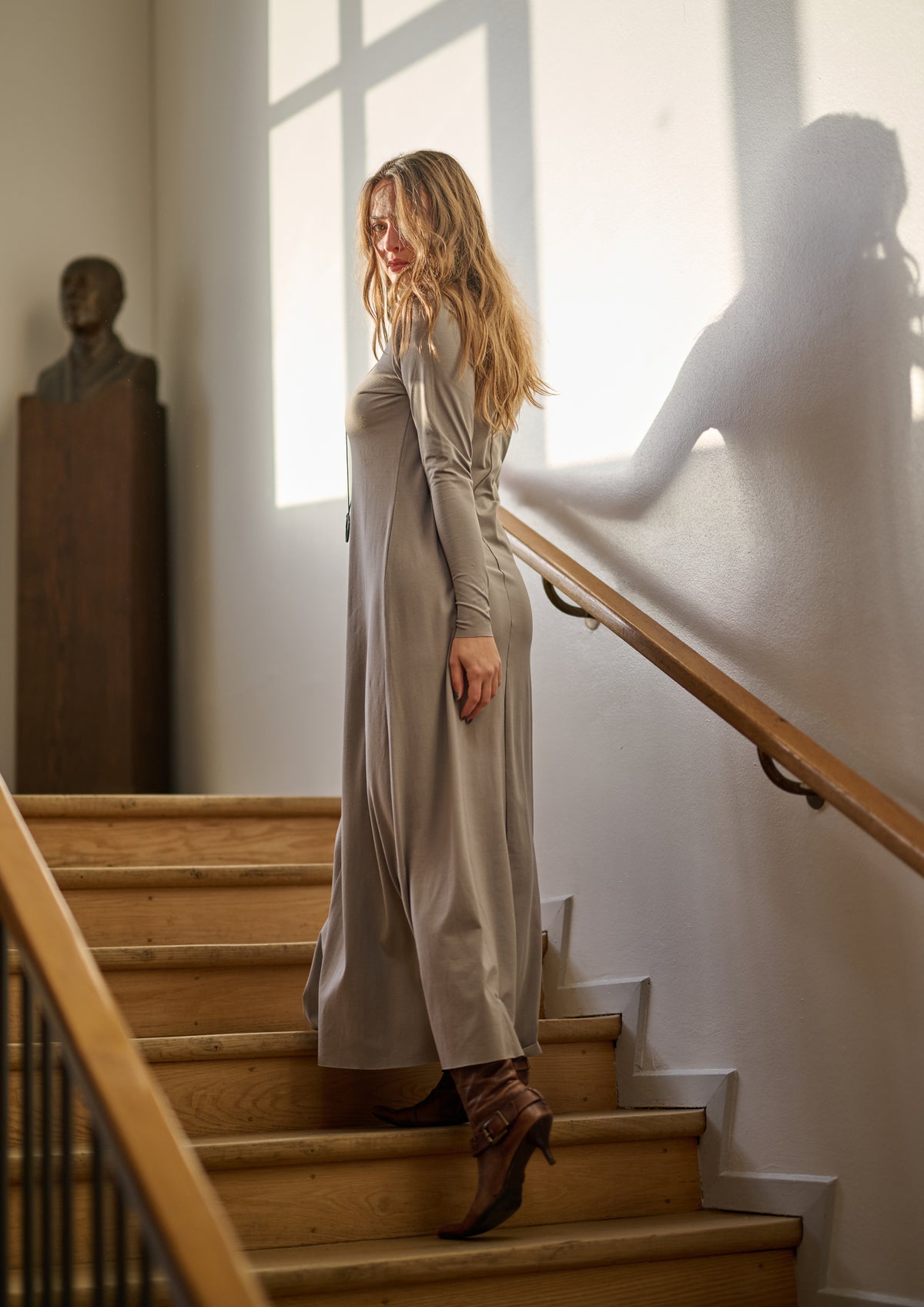 HENRIETTE STEFFENSEN COPENHAGEN LANGE KLEID W/SCHMUCK - 98058 KJOLER ELEPHANT 654