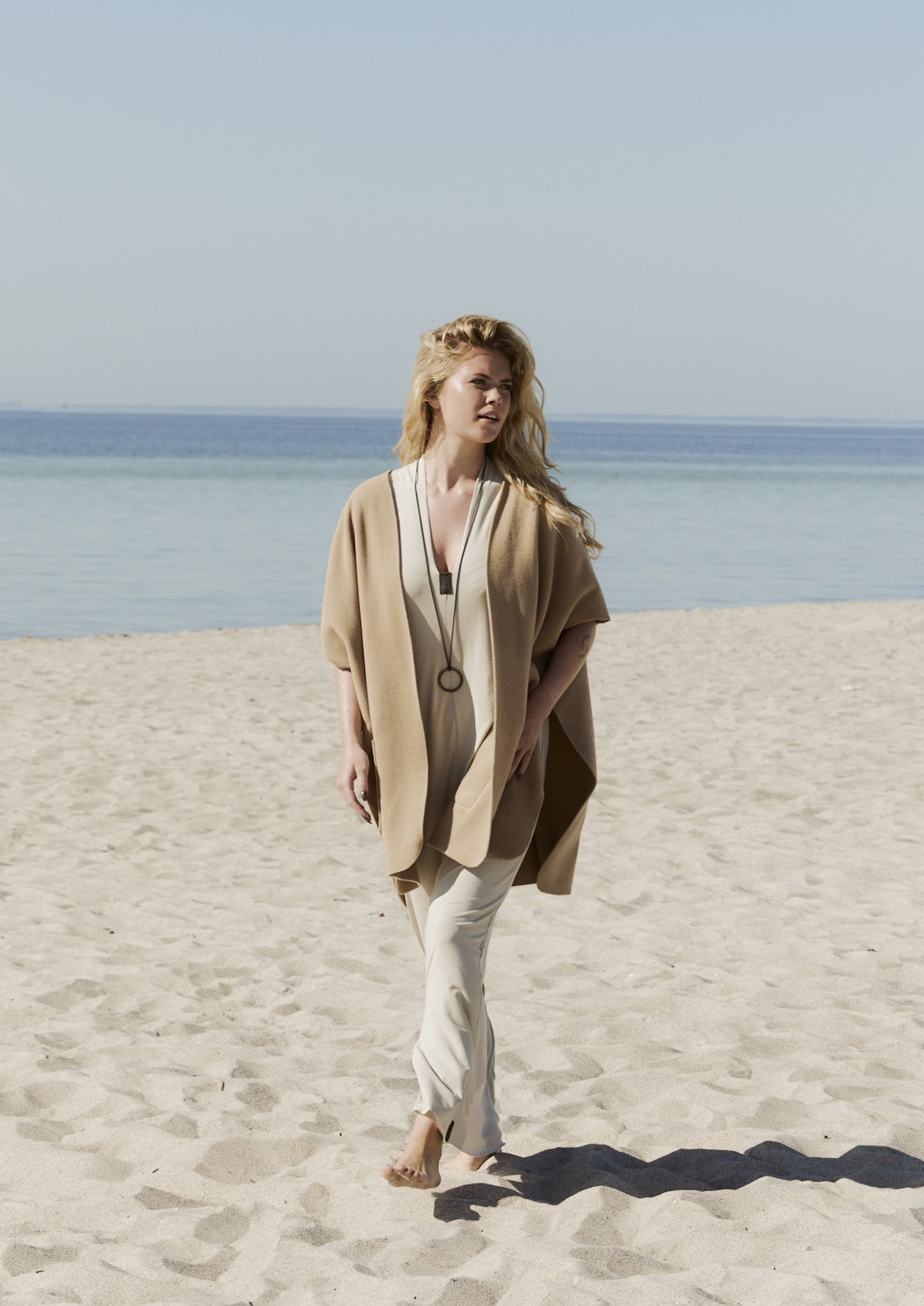 HENRIETTE STEFFENSEN COPENHAGEN LANGE WESTE - 7177 VESTS CAMEL 815