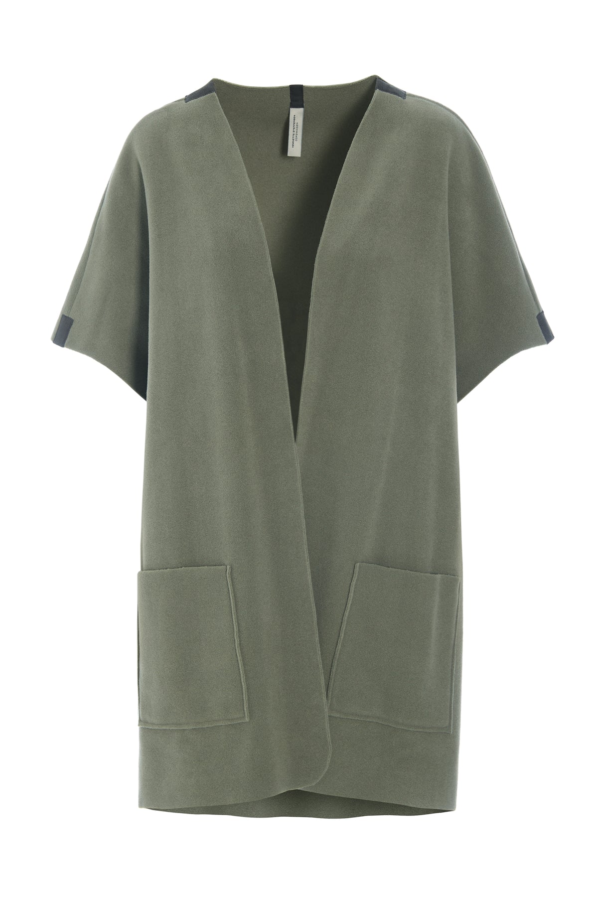 HENRIETTE STEFFENSEN COPENHAGEN LANGE WESTE - 7177 VESTS DUSTY GREEN 609