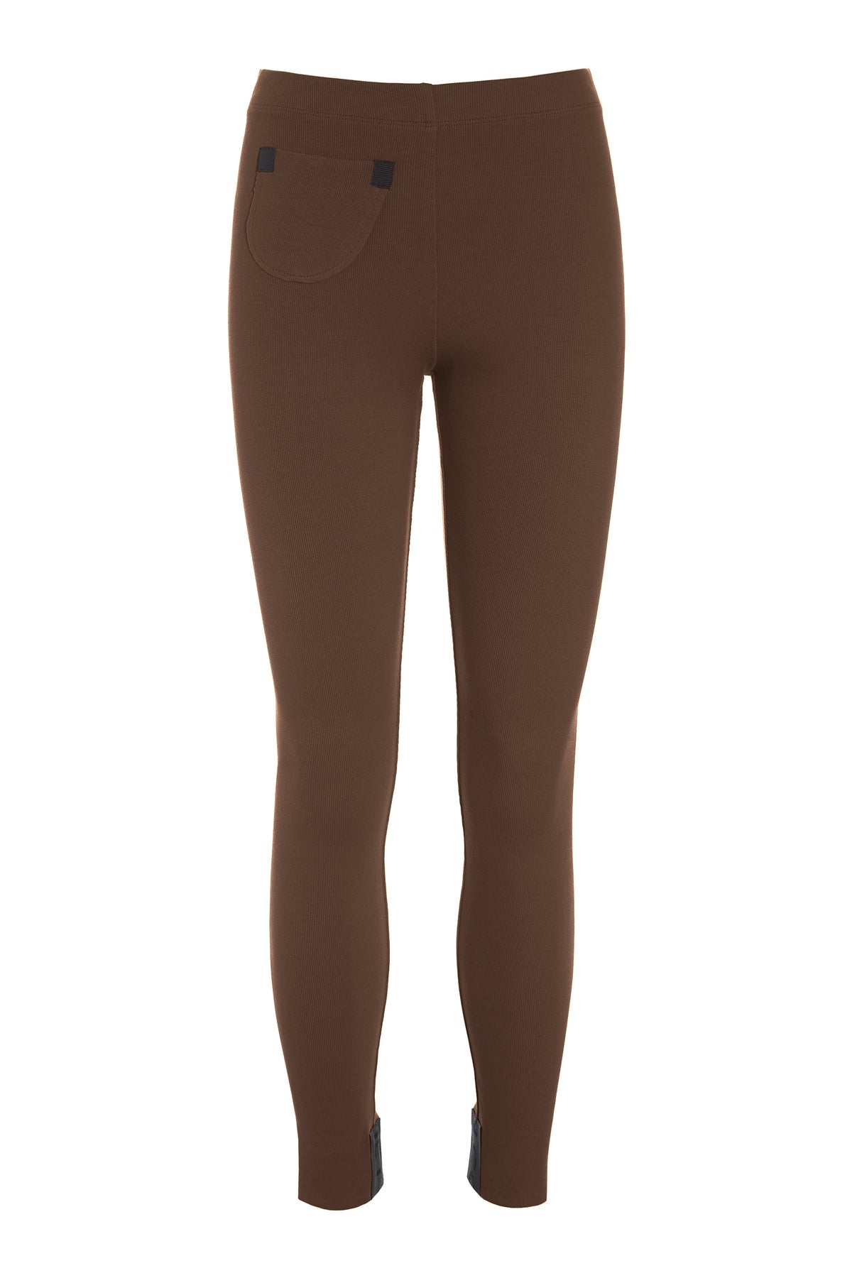 HENRIETTE STEFFENSEN COPENHAGEN LEGGINGS - 72304 BUKSER CHOCOLATE 844