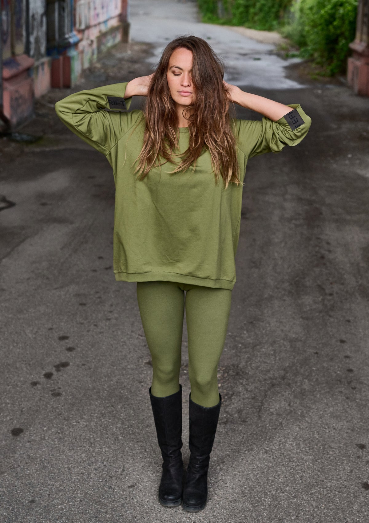HENRIETTE STEFFENSEN COPENHAGEN LEGGINGS - 72304 BUKSER MOSS 611