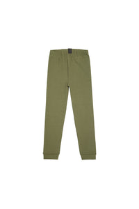 LEGGINGS RIB CHILD - 204 - MOSS
