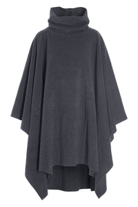LOUNGE PONCHO DAMEN - 4081 - GREY
