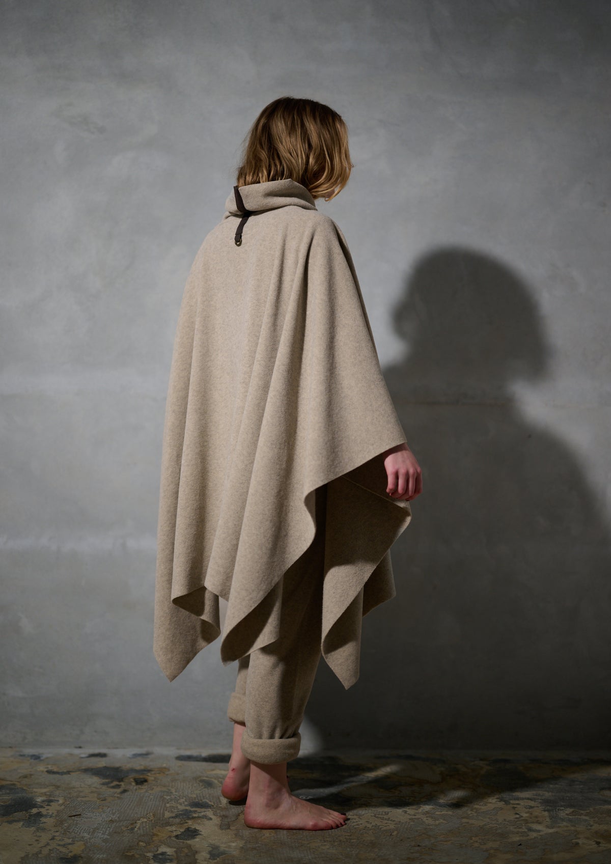 HENRIETTE STEFFENSEN COPENHAGEN LOUNGE PONCHO DAMEN - 4081 PONCHOS SAND 805