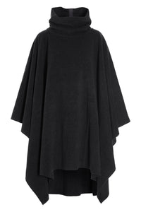 LOUNGE PONCHO DAMEN - 4081 - SOFT BLACK