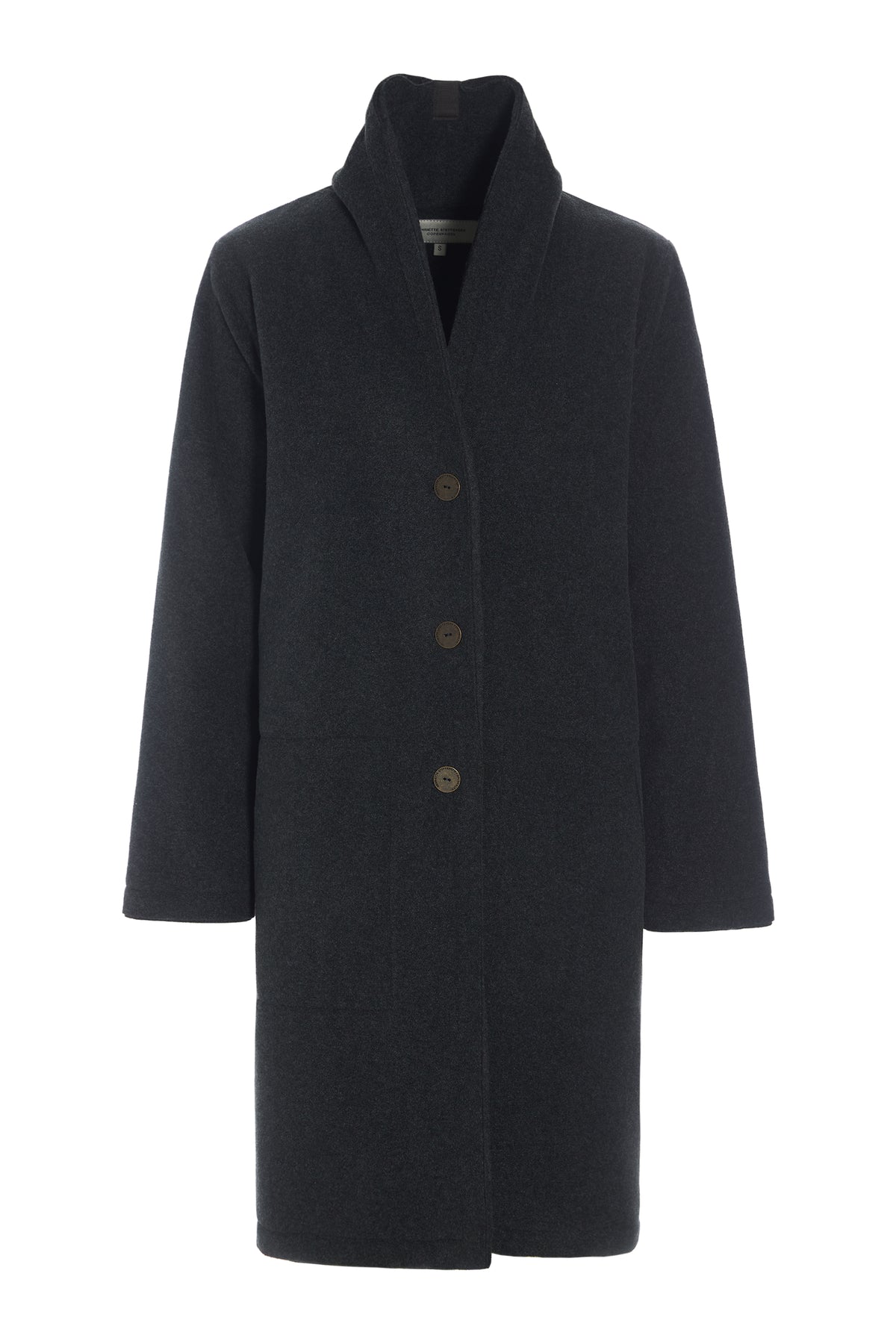 HENRIETTE STEFFENSEN COPENHAGEN MANTEL DOPPELSCHICHT - 7165 COATS SOFT BLACK 914
