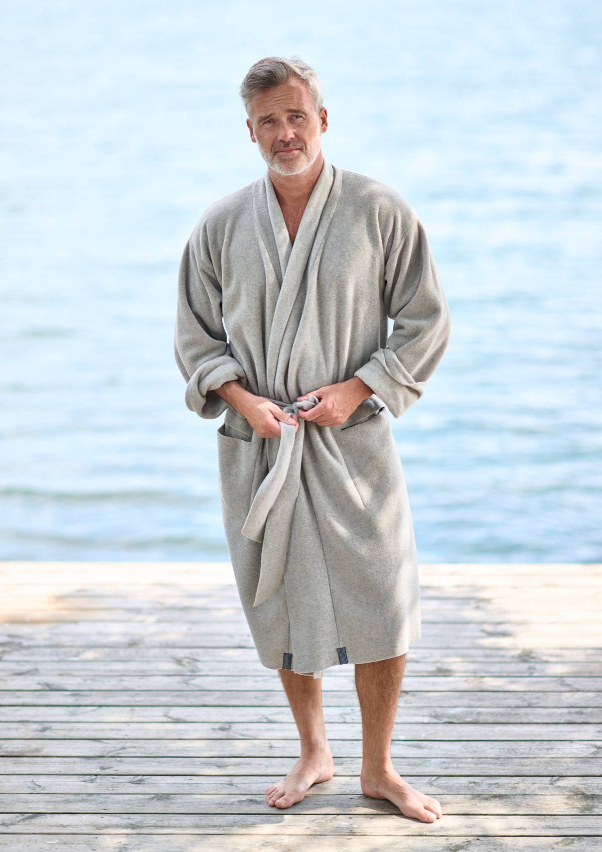 CARL BY STEFFENSEN COPENHAGEN BADEMÄNTEL HERREN - 1009C BATHROBES SAND 805