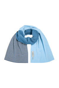 NO WASTE SCHAL - 4063NW - DUSTY BLUE/BABY/BLUE STRIPE