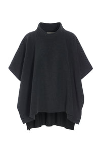 PONCHO - 4126 - SOFT BLACK