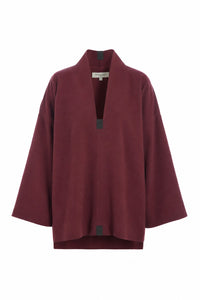 PULLOVER - 1370 - BORDEAUX