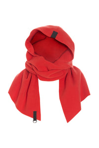 SCARF MIT MÜTZE - 4127 - TOMATO