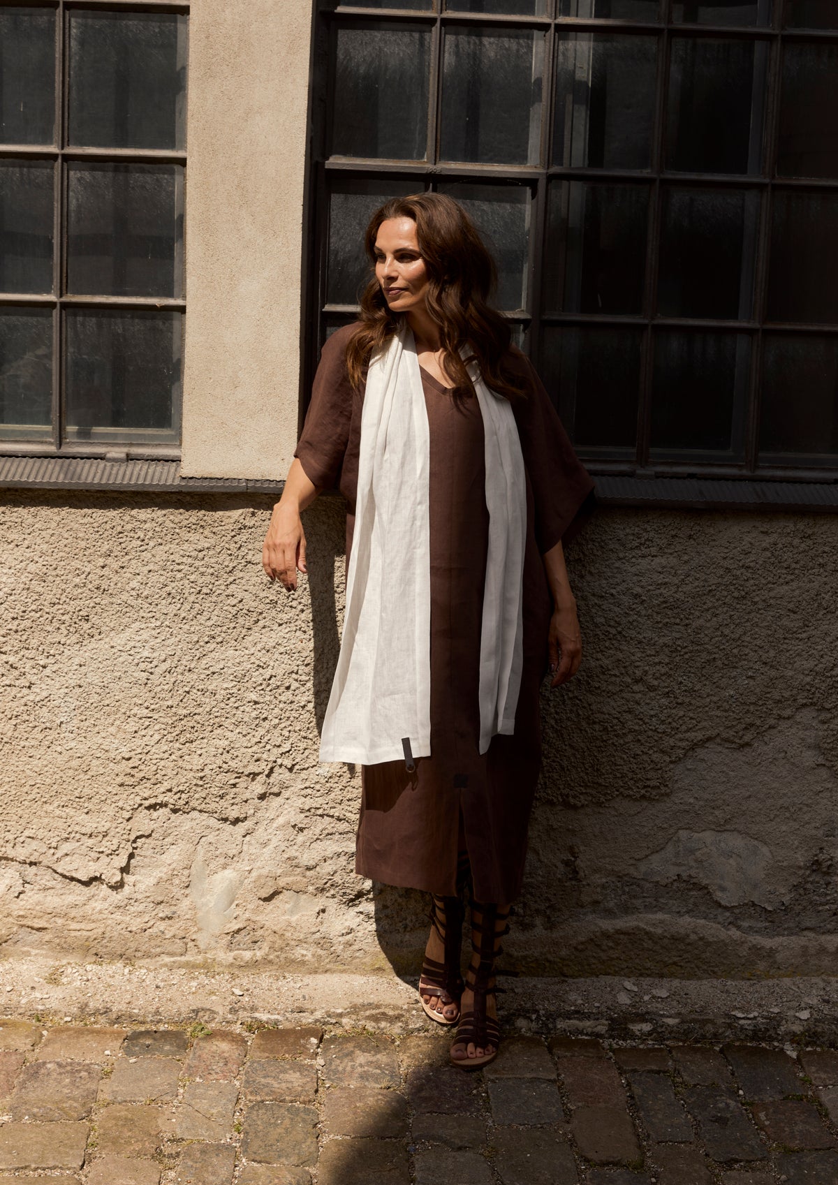 HENRIETTE STEFFENSEN COPENHAGEN SCHAL - 84002 SCARFS IVORY 888