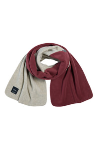 SCHAL AUS WEICHEM FLEECE - 1004C - BORDEAUX