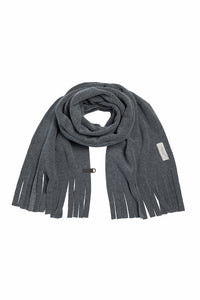 SCHAL M/ FRANSEN - 4107 - GREY