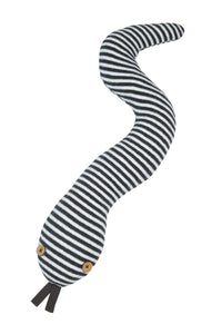 SCHLANGE KISSEN - 502 - STRIPES B&W