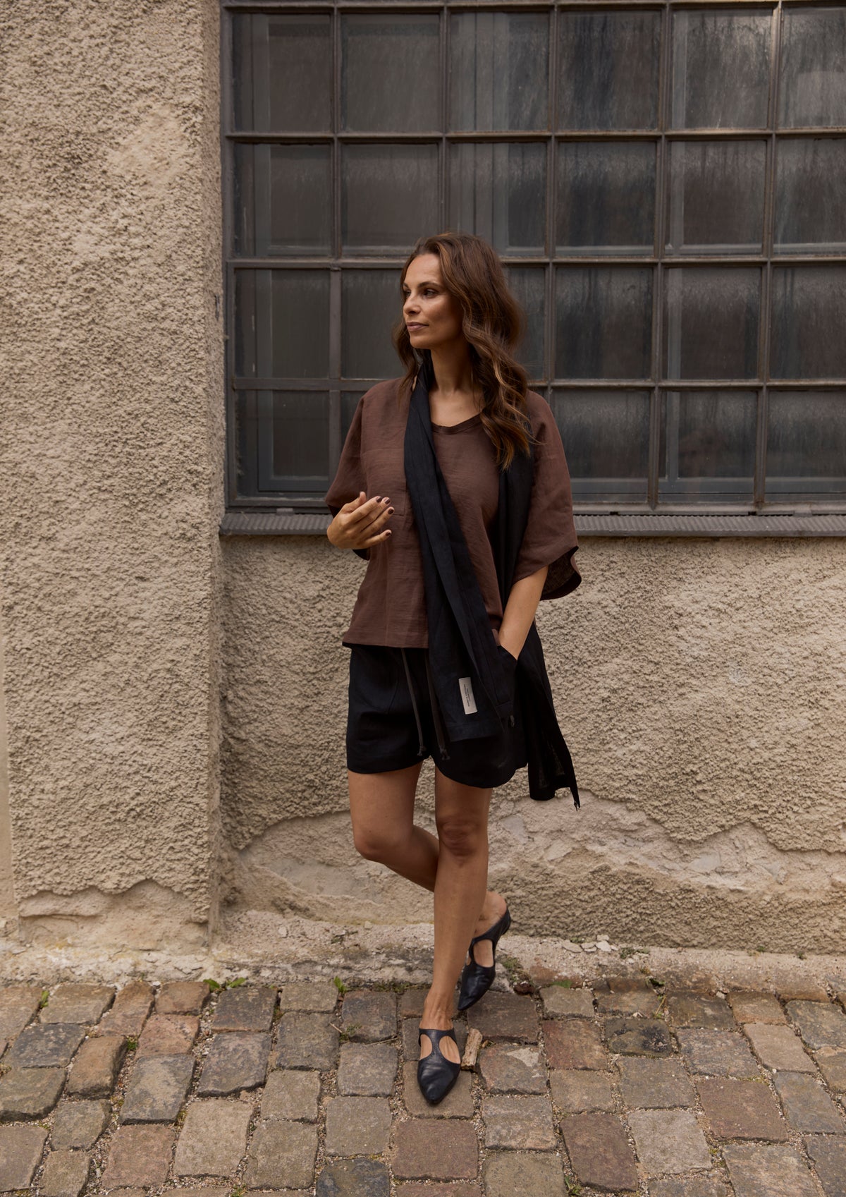 HENRIETTE STEFFENSEN COPENHAGEN SHORTS - 82003 BUKSER BLACK 900
