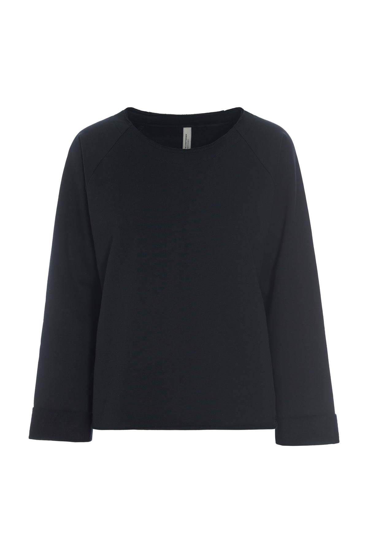 HENRIETTE STEFFENSEN COPENHAGEN SWEATSHIRT - 71017 BLUSER BLACK 900