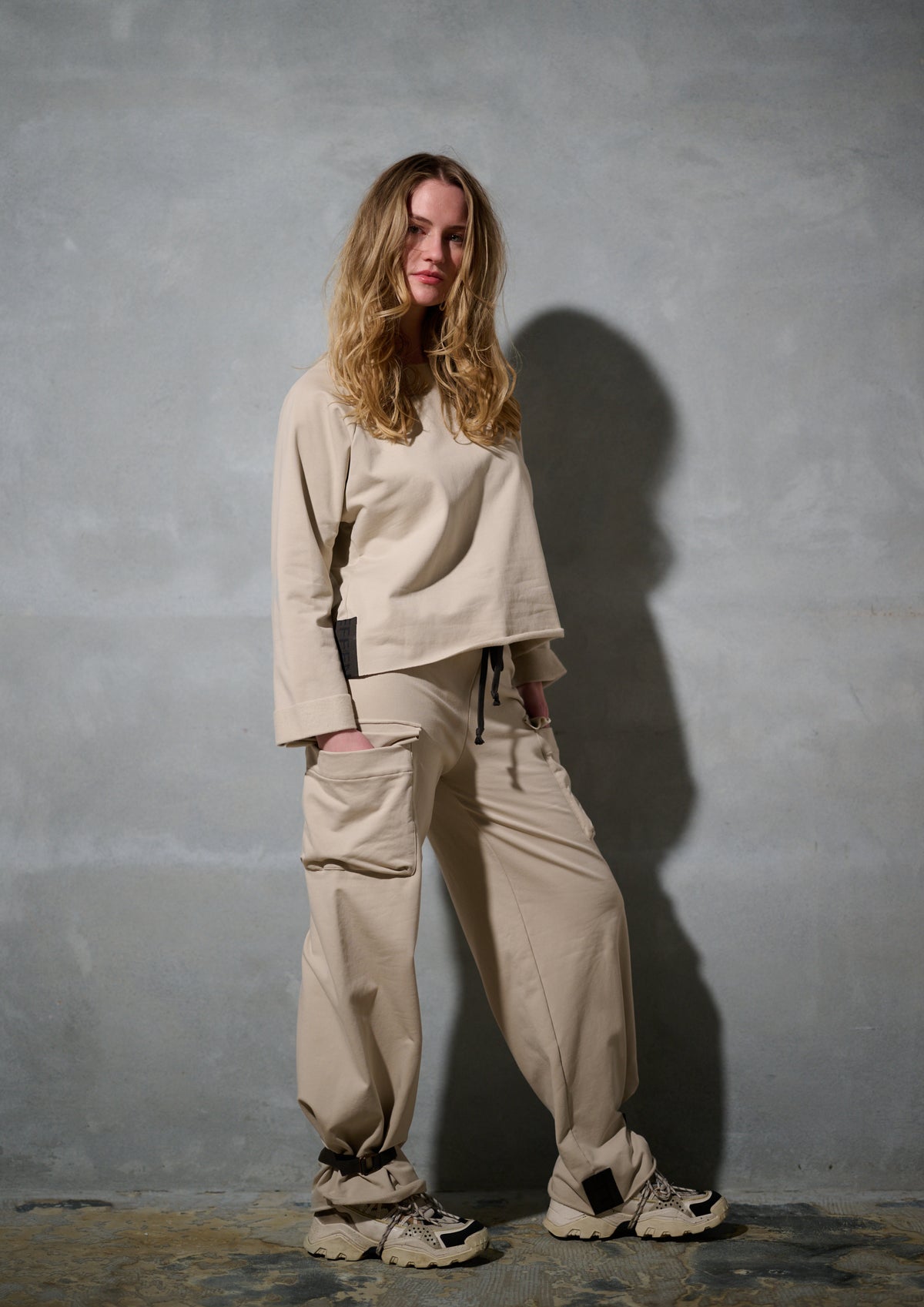 HENRIETTE STEFFENSEN COPENHAGEN SWEATSHIRT - 71017 BLUSER CAMEL 815