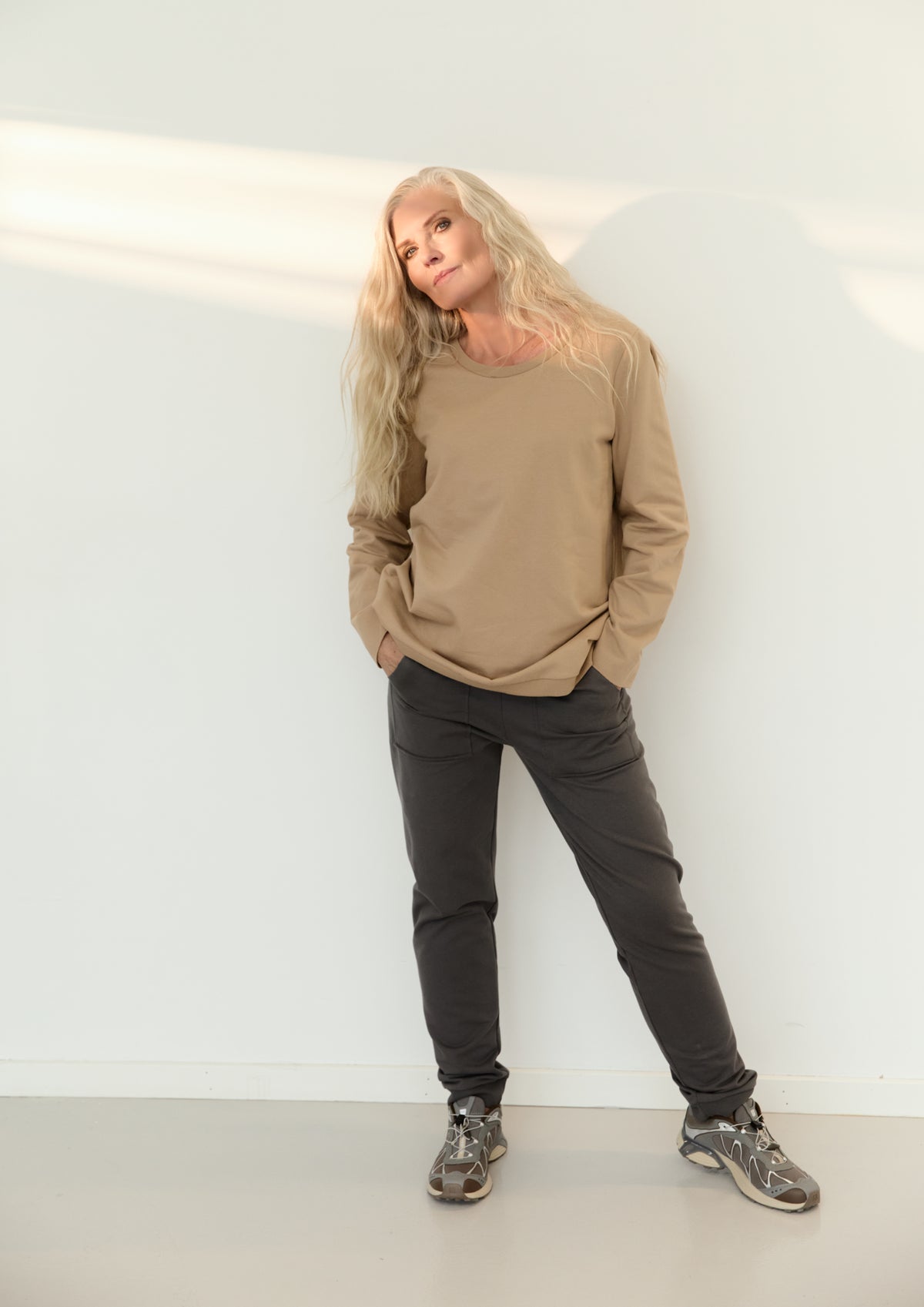 HENRIETTE STEFFENSEN COPENHAGEN SWEAT HOSEN - 72011 BUKSER GREY 905