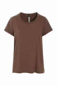 T-SHIRT - 96107 - CHOCOLATE