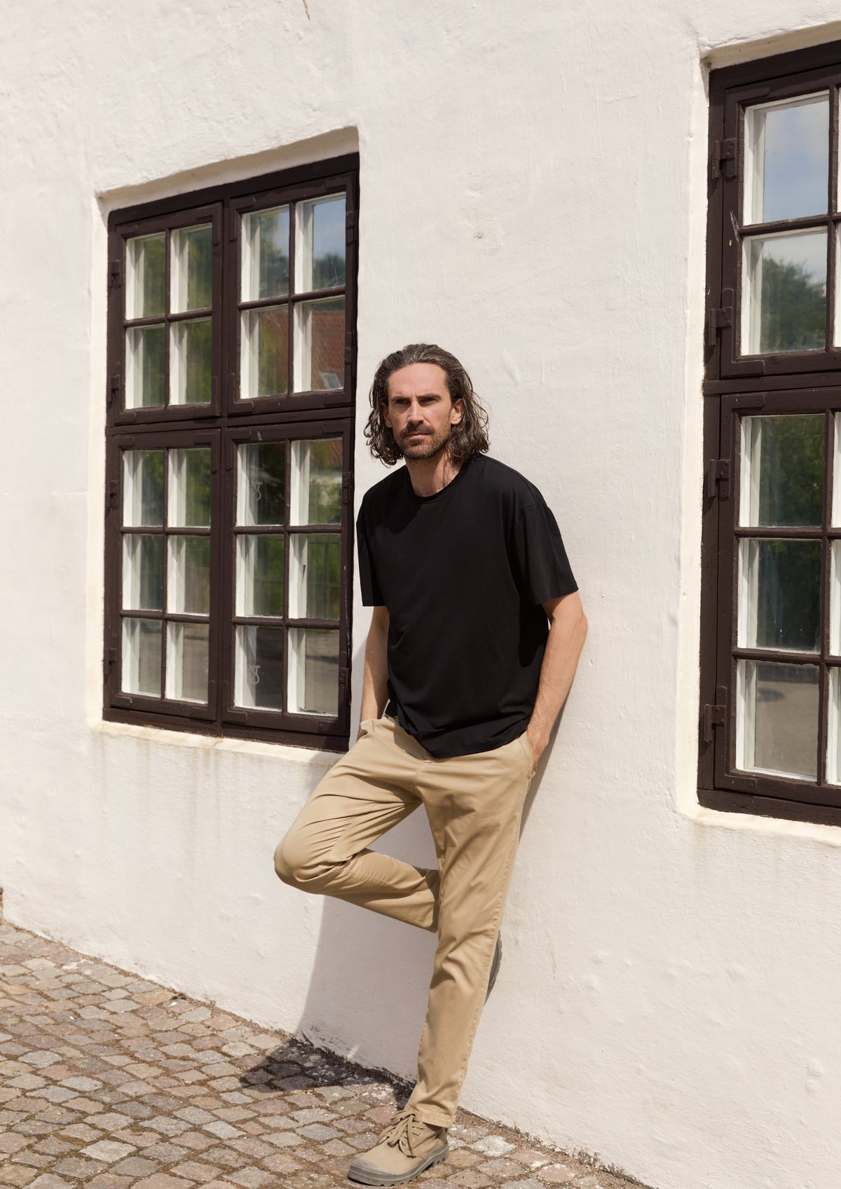 CARL BY STEFFENSEN COPENHAGEN TEE LOOSE FIT - 1042C T-SHIRTS BLACK 900