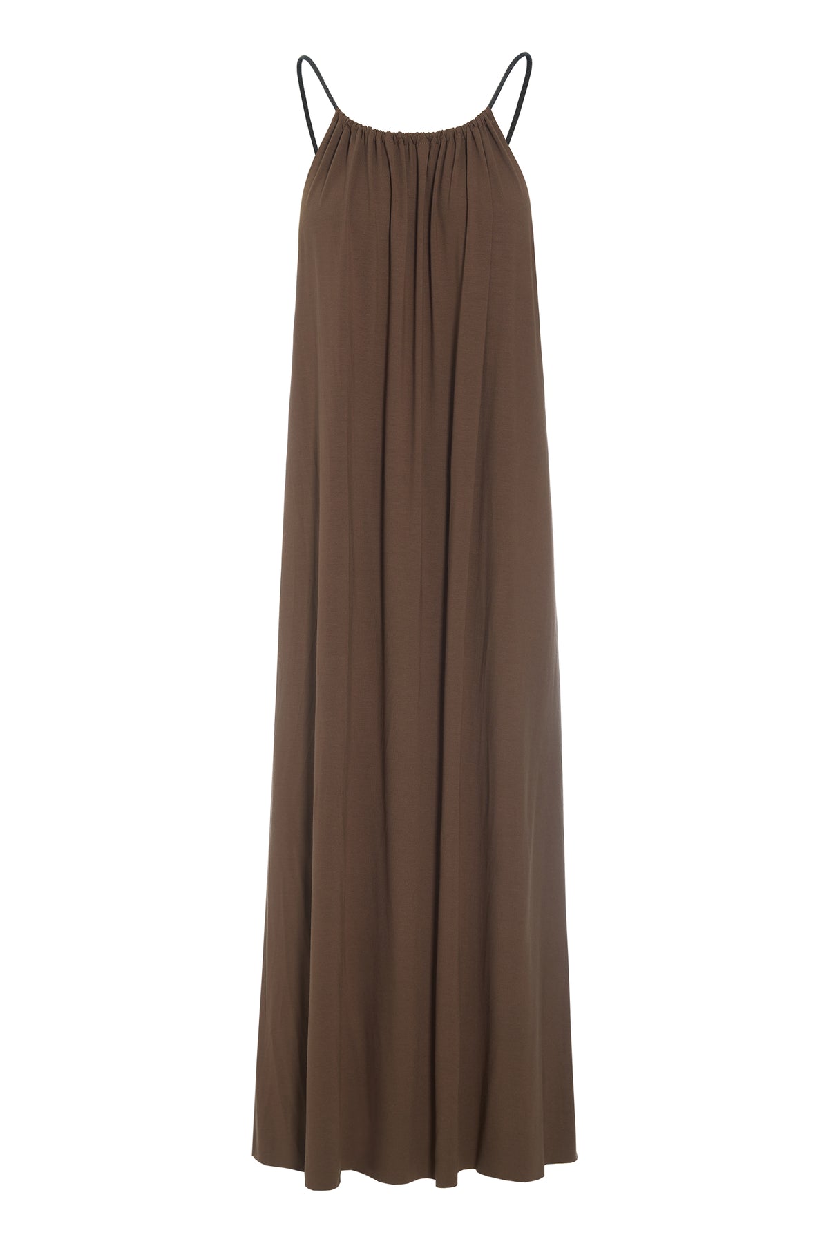 HENRIETTE STEFFENSEN COPENHAGEN TRÄGERKLEID - 98069 KJOLER CHOCOLATE 844