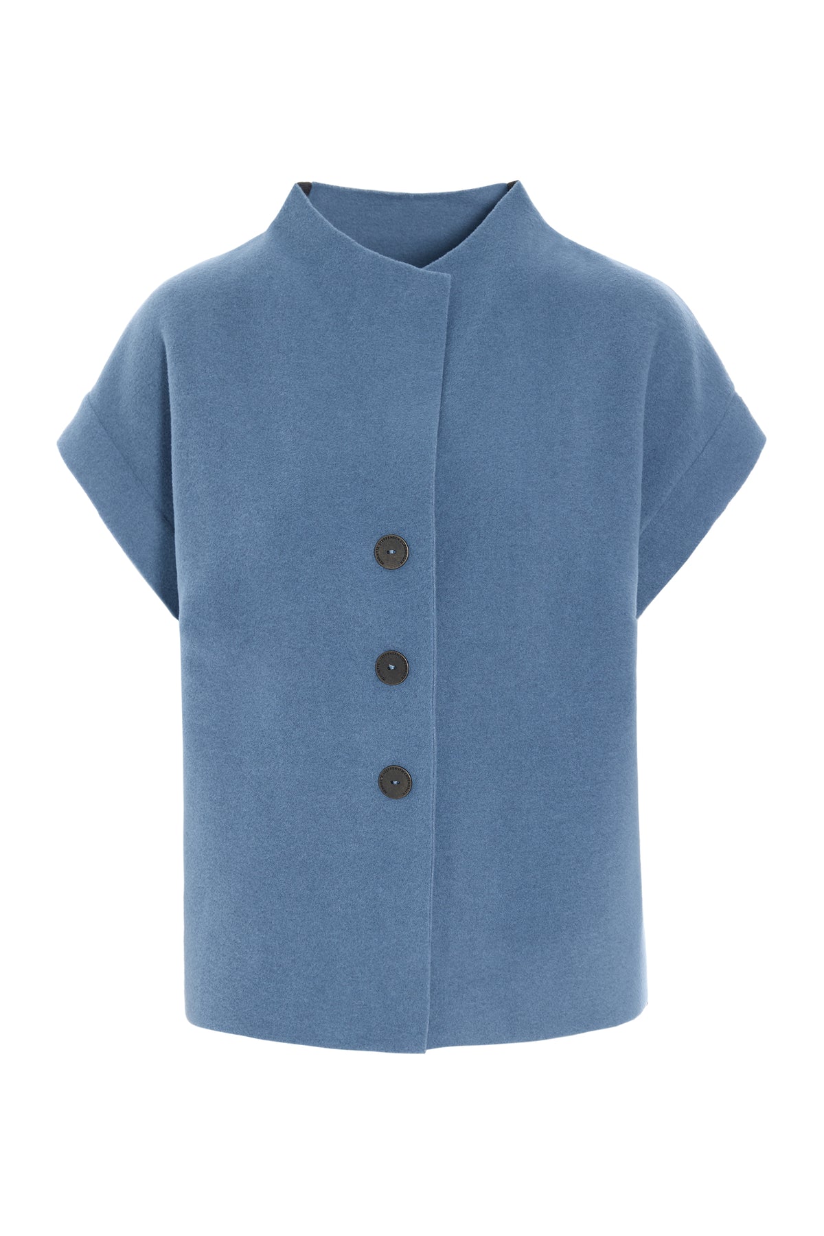 HENRIETTE STEFFENSEN COPENHAGEN WESTEN - 7170 VESTS DUSTY BLUE 794