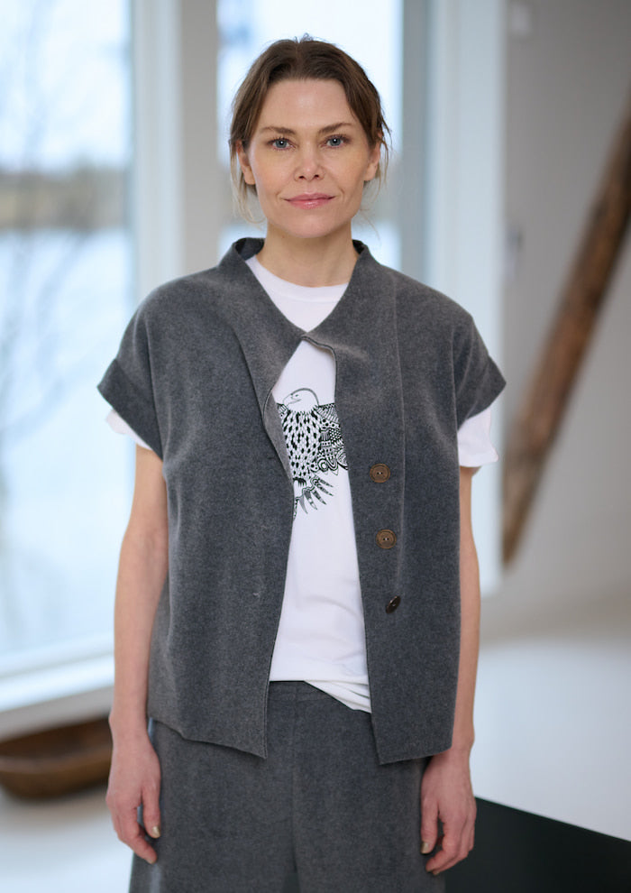 HENRIETTE STEFFENSEN COPENHAGEN WESTEN - 7170 VESTS GREY 905