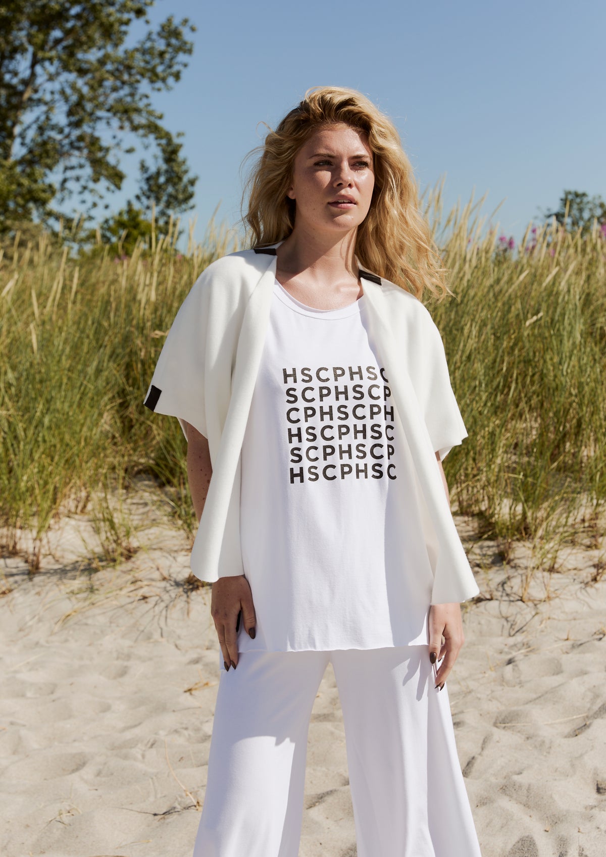 HENRIETTE STEFFENSEN COPENHAGEN WESTEN - 7174 VESTS OFF WHITE 802