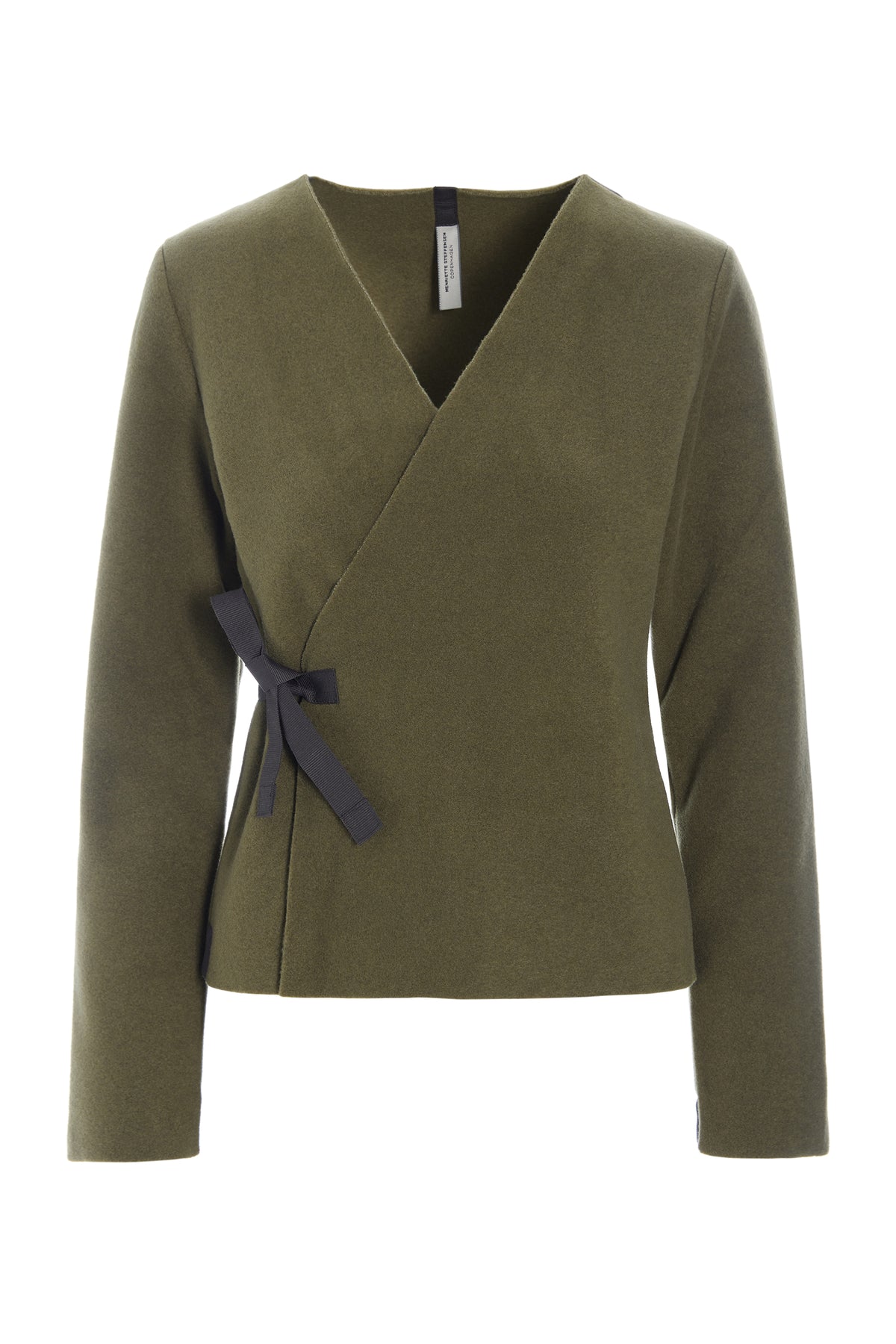 HENRIETTE STEFFENSEN COPENHAGEN WICKELBLUSE - 1418 BLUSER MOSS 611
