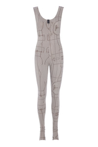 YOGA JUMPSUIT - 99010 - ART PRINT SAND
