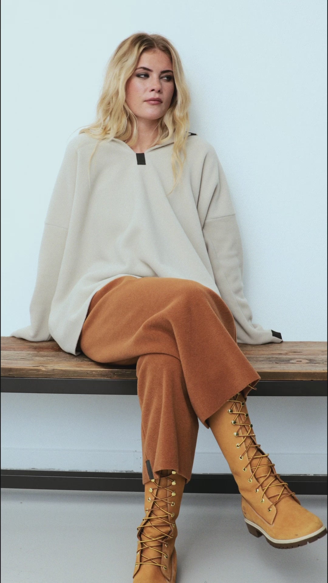 HENRIETTE STEFFENSEN COPENHAGEN KAPUZENPULLOVER - 1413 BLUSER KIT 831