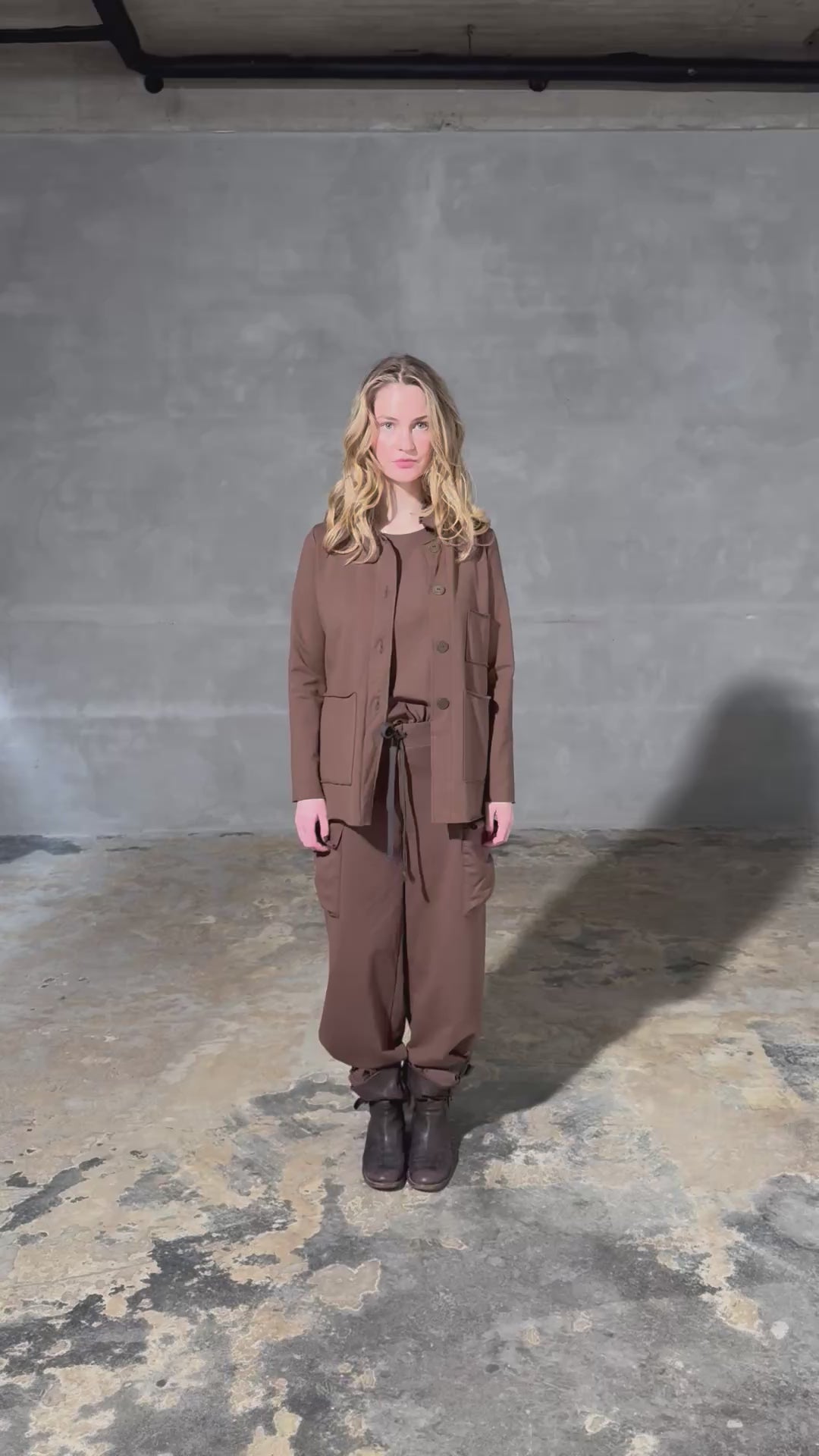 HENRIETTE STEFFENSEN COPENHAGEN SAFARI JACKE - 77004 CARDIGANS CHOCOLATE 844