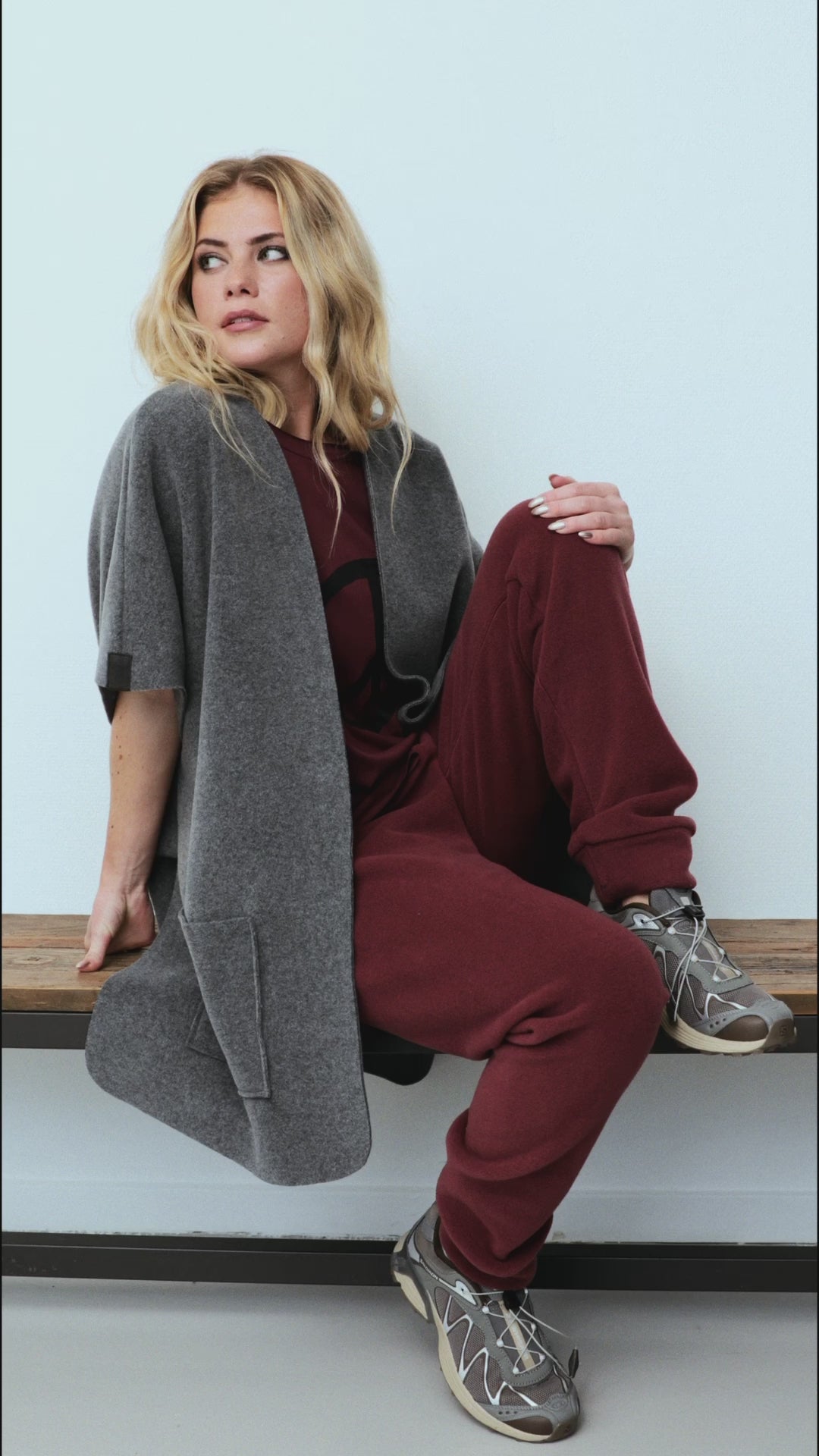HENRIETTE STEFFENSEN COPENHAGEN LANGE WESTE - 7177 VESTS GREY 905