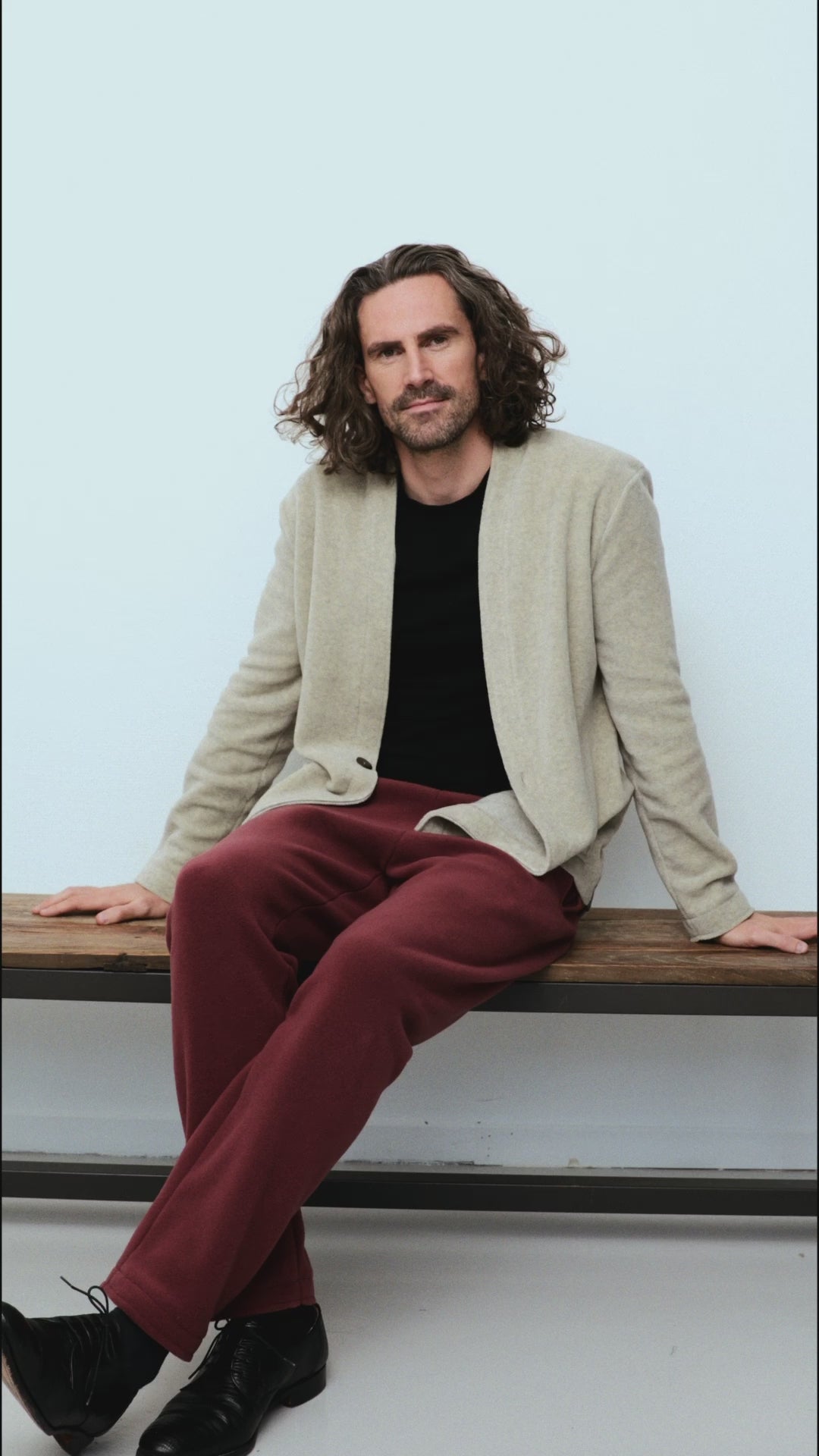 CARL BY STEFFENSEN COPENHAGEN CARDIGAN - 1058C CARDIGANS SAND 805