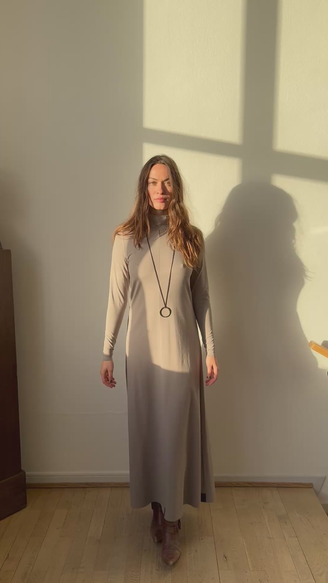 HENRIETTE STEFFENSEN COPENHAGEN LANGE KLEID W/SCHMUCK - 98058 KJOLER ELEPHANT 654